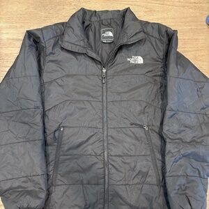 MEN'S THE NORTH FACE BLACK LIGHTWEIGHT PUFFER JACKET SIZE MEDIUM